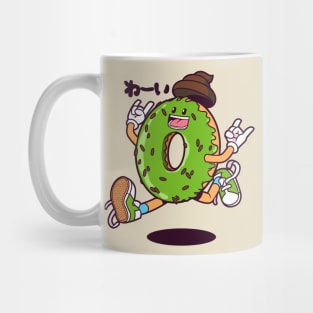 Matcha Donut Jump Mug